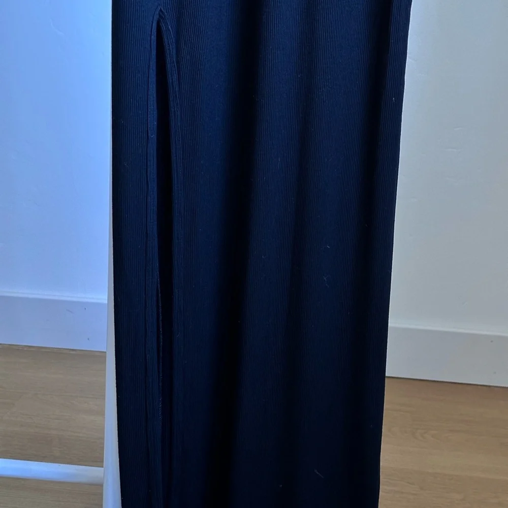 Bebe Black Maxi Dress with Logo Detail - Picture 5 of 5